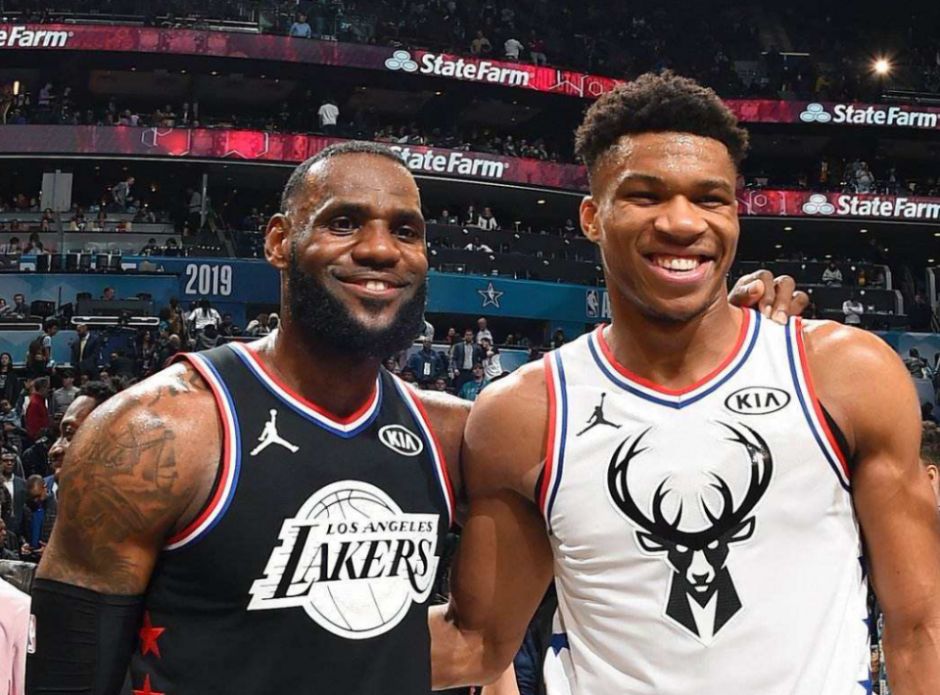 NBA全明星赛：詹姆斯与字母哥联手大胜